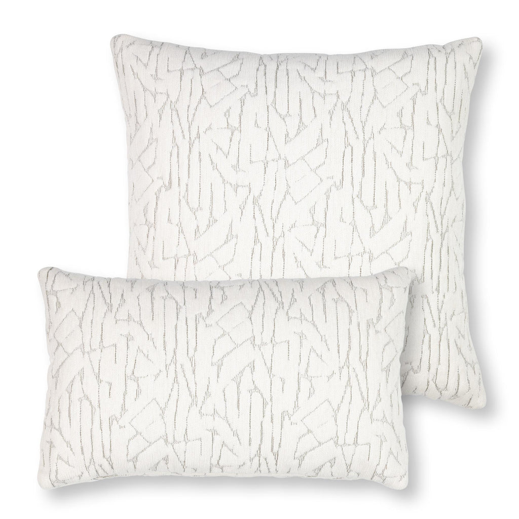 Elaine Smith Synchronize Ivory Ivory 20" x 20" Pillow