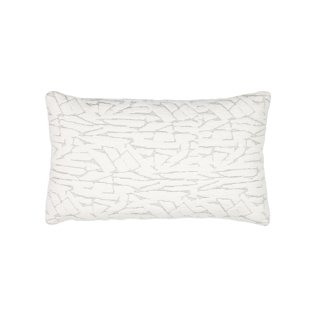 Elaine Smith Synchronize Ivory Ivory 12" x 20" Pillow