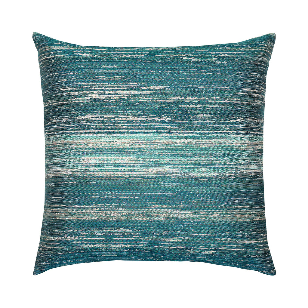 Elaine Smith Textured Lagoon Blue 22" x 22" Pillow