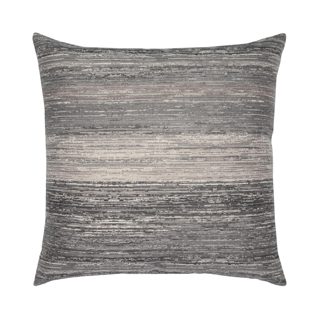 Elaine Smith Textured Grigio Gray 22" x 22" Pillow