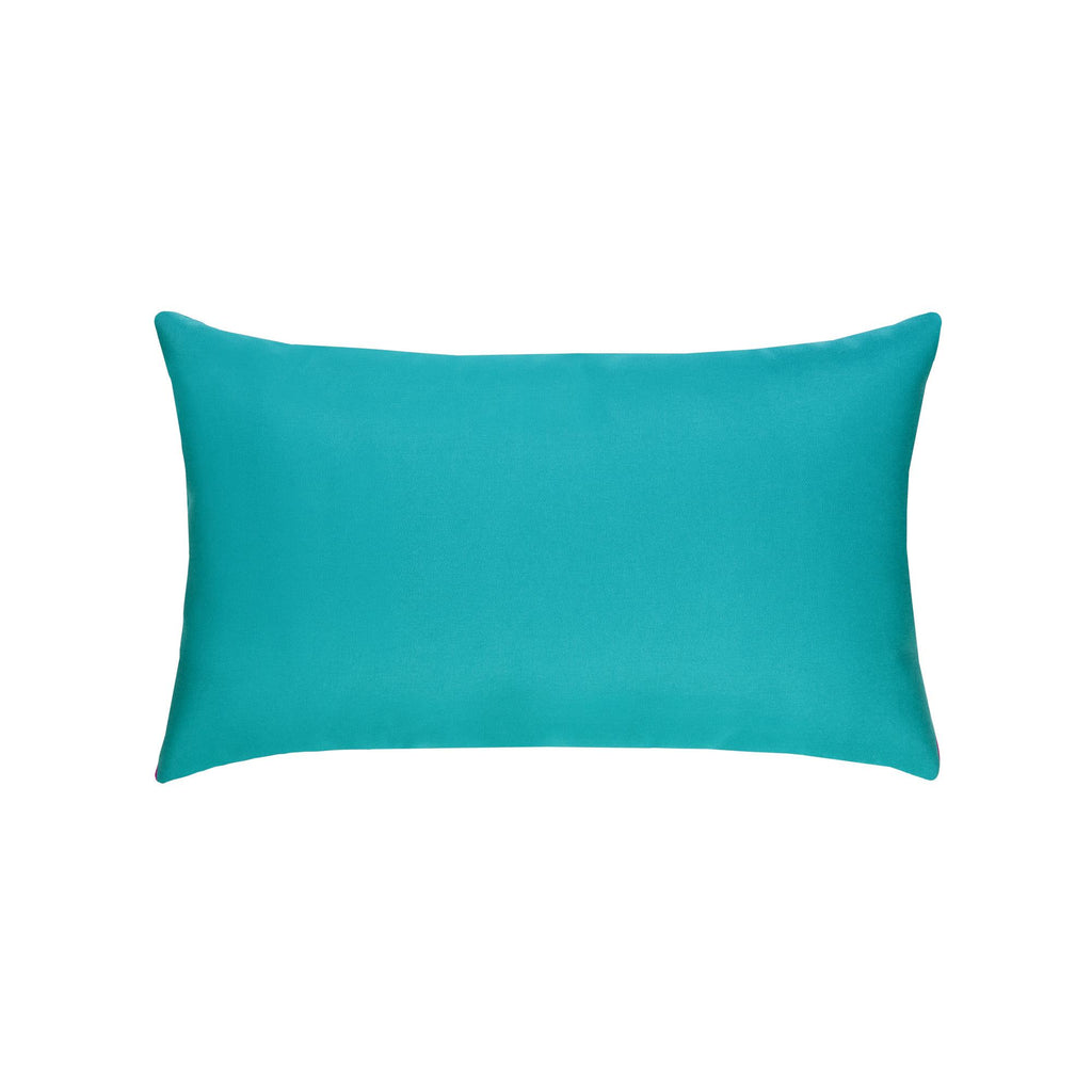 Elaine Smith Canvas Aruba Blue 12" x 20" Pillow