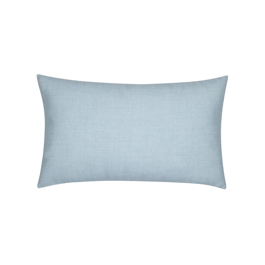Elaine Smith Solid Dew Blue 12" x 20" Pillow
