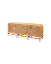 Jamie Young Santa Monica Four Door Rattan Sideboard