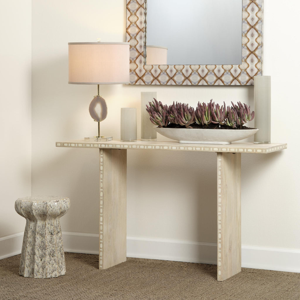 Jamie Young Sama Wood Console Table