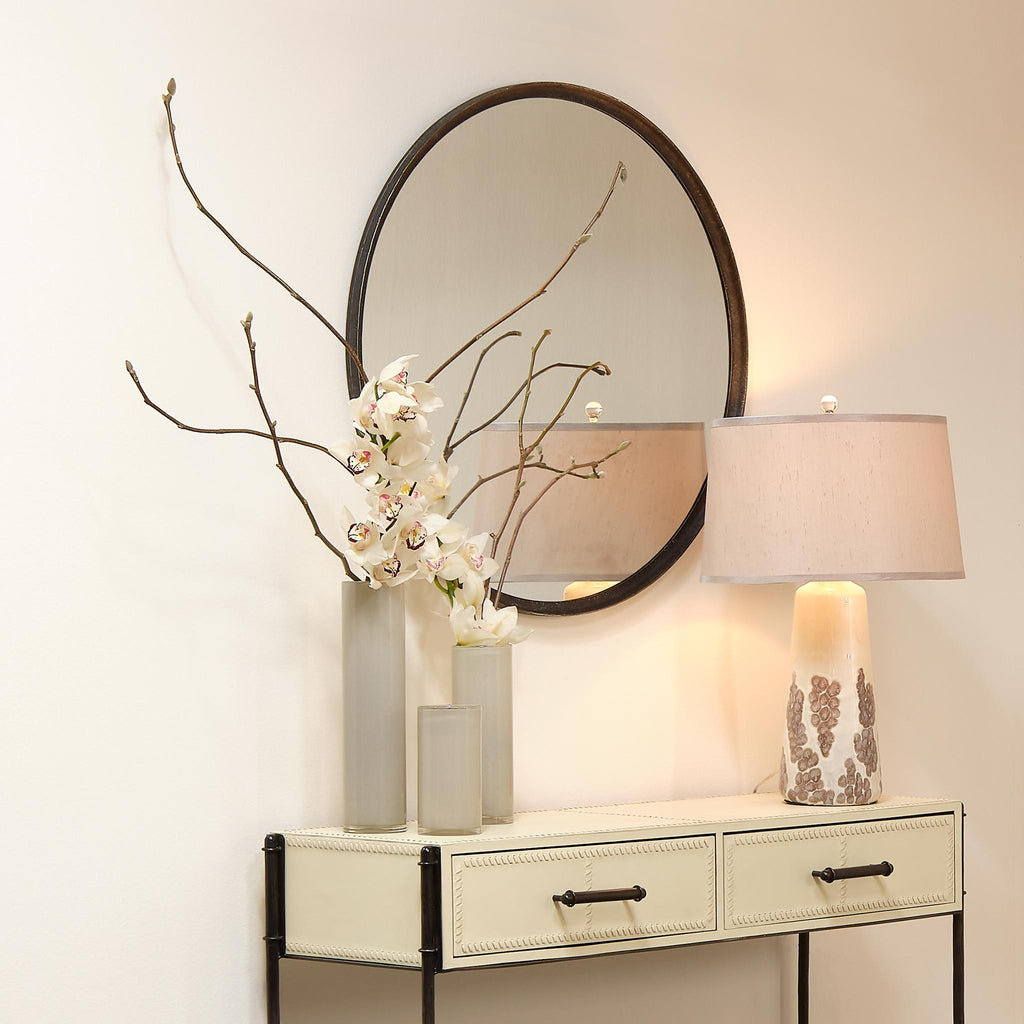 Jamie Young Nevado Leather Console Table