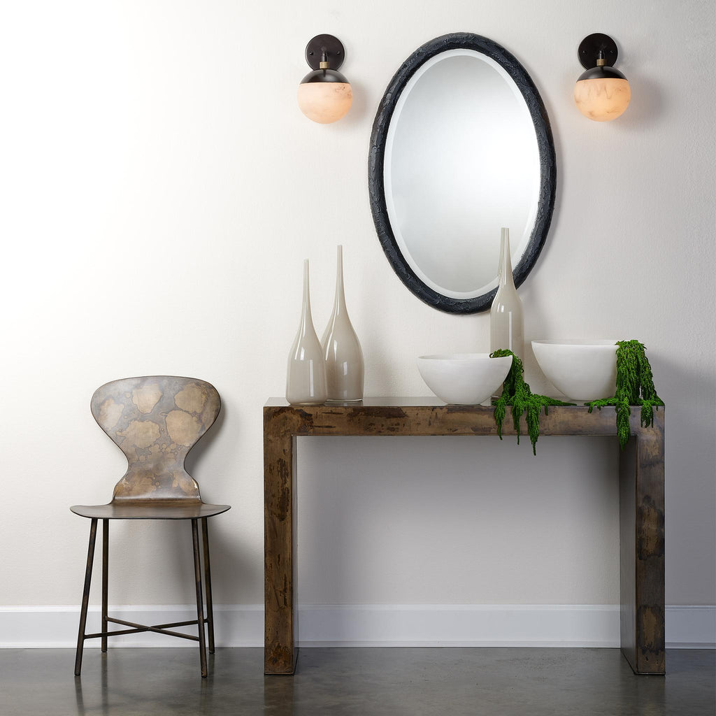 Jamie Young Black Charlemagne Console Table