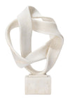 Decoratorsbest White Intertwined Object On Stand