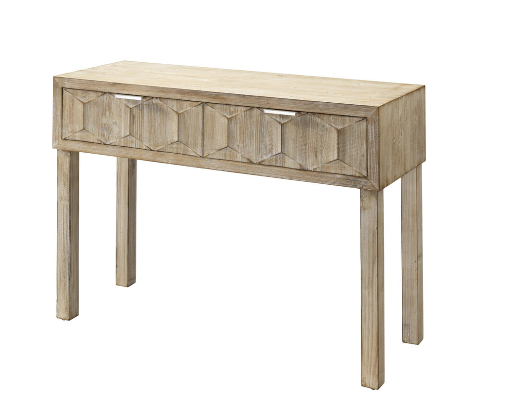 DecoratorsBest Juniper Two-Drawer Wood Console Table