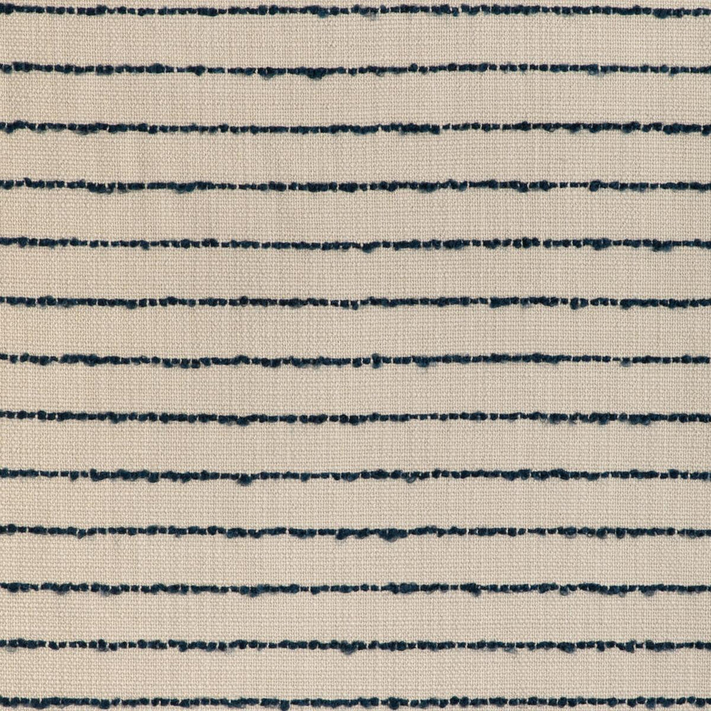 Brunschwig & Fils LES VIGNES STRIPE INDIGO Upholstery Fabric