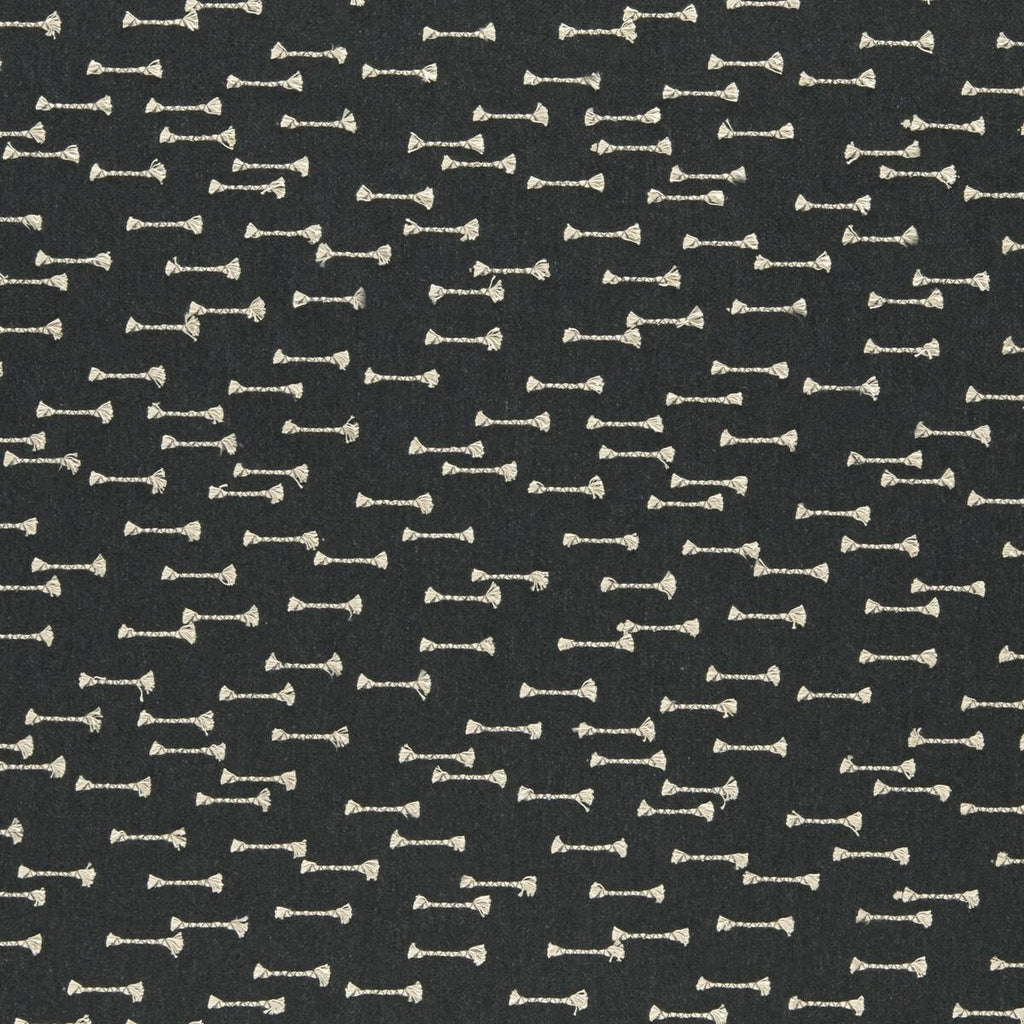 Clarke & Clarke NALA CHARCOAL Drapery Fabric