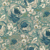 Lee Jofa Orchard Print Aqua/Stone Fabric