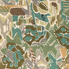 Lee Jofa Chrystie Print Moss/Fog Fabric