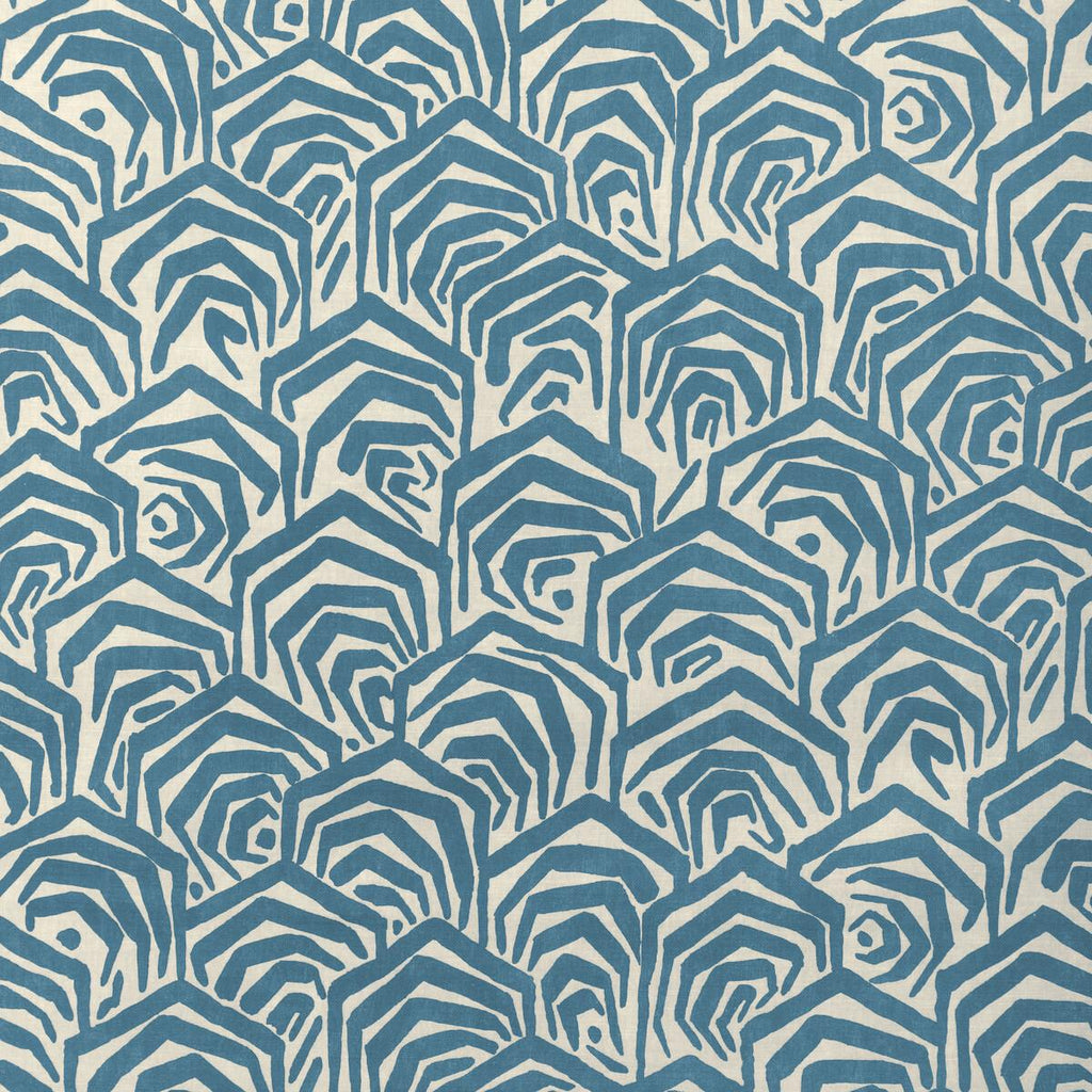 Lee Jofa GREENE PRINT BLUE Fabric