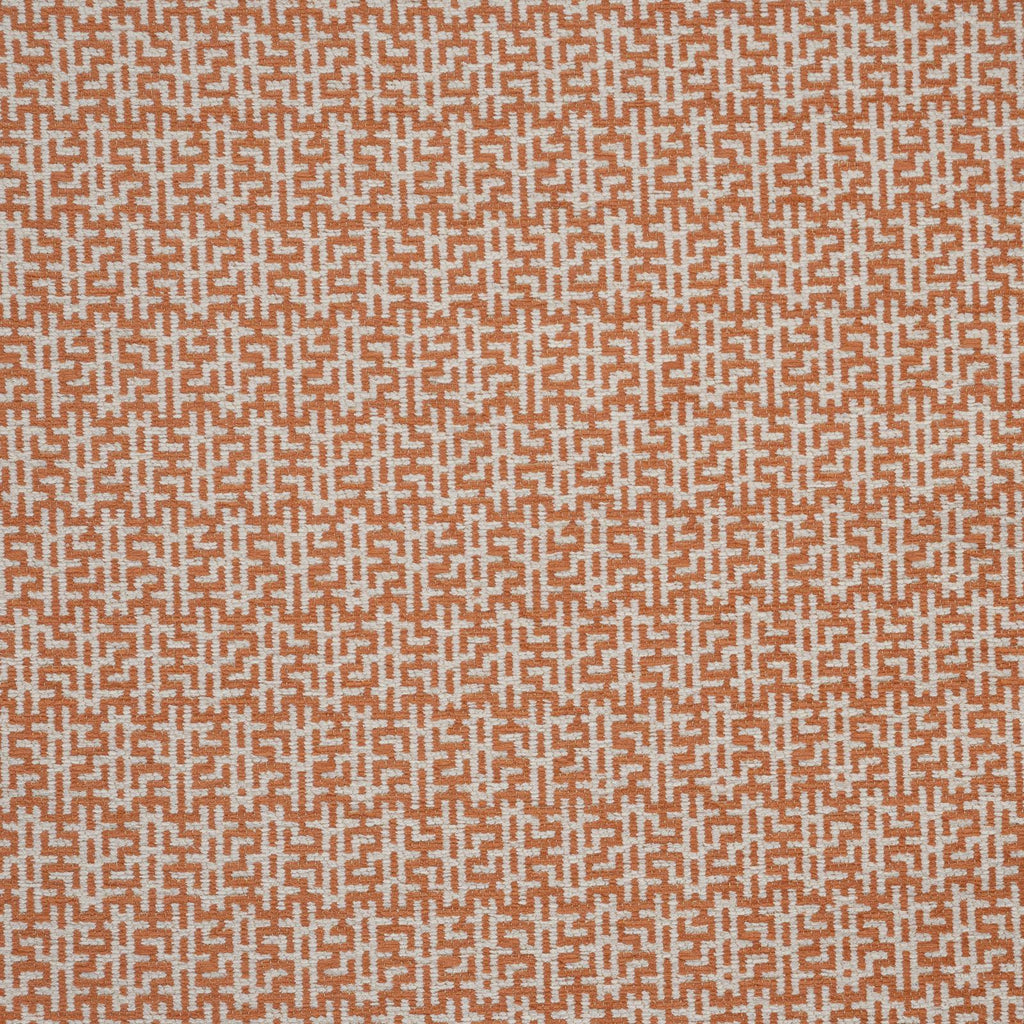 Maxwell GARDEN MAZE #815 BRICK Upholstery Fabric