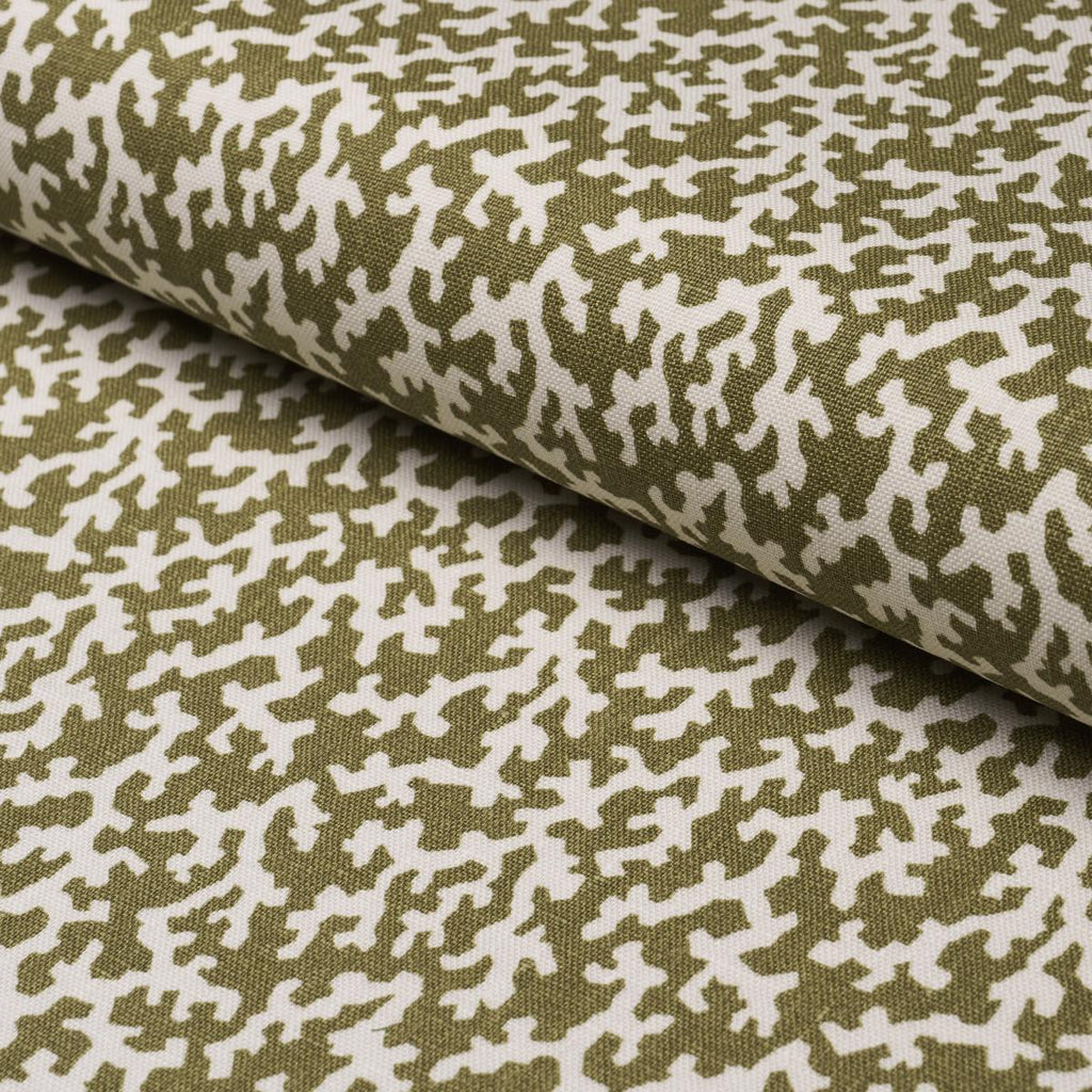 Schumacher Folly Olive Fabric