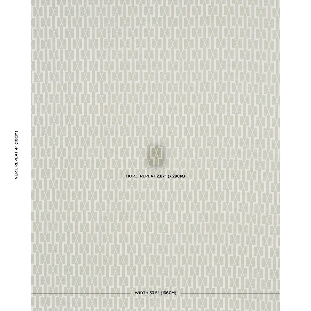 Schumacher Belvedere Celadon Fabric