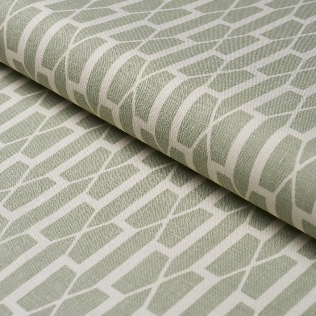 Schumacher Belvedere Celadon Fabric