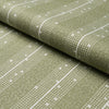 Schumacher Stella Stripe Moss Fabric