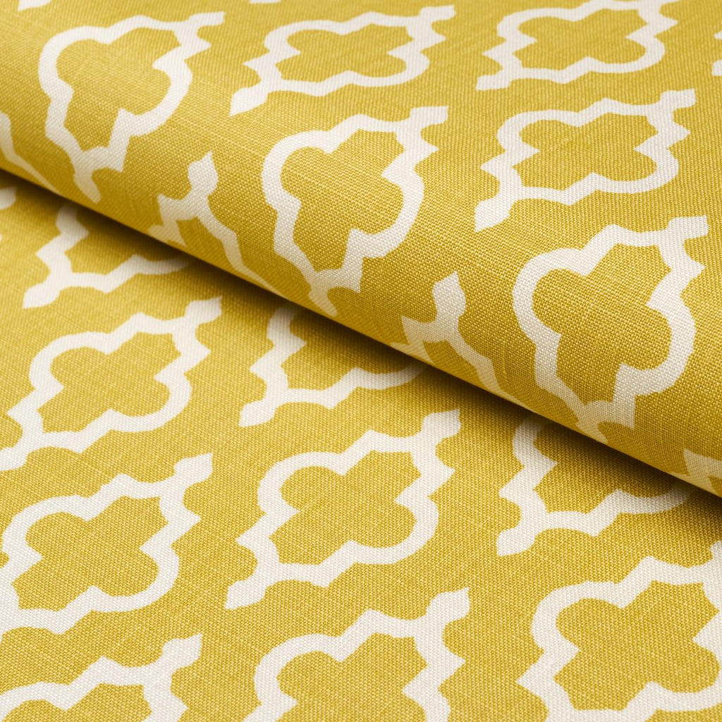 Schumacher Jake Mimosa Fabric