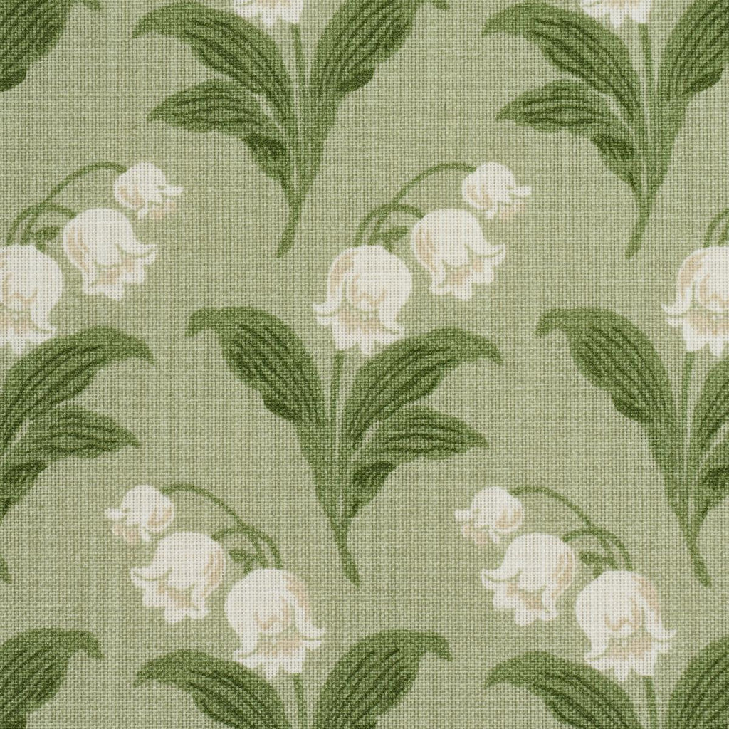 Schumacher Lily Of The Valley Indoor/Outdoor Moss Fabric