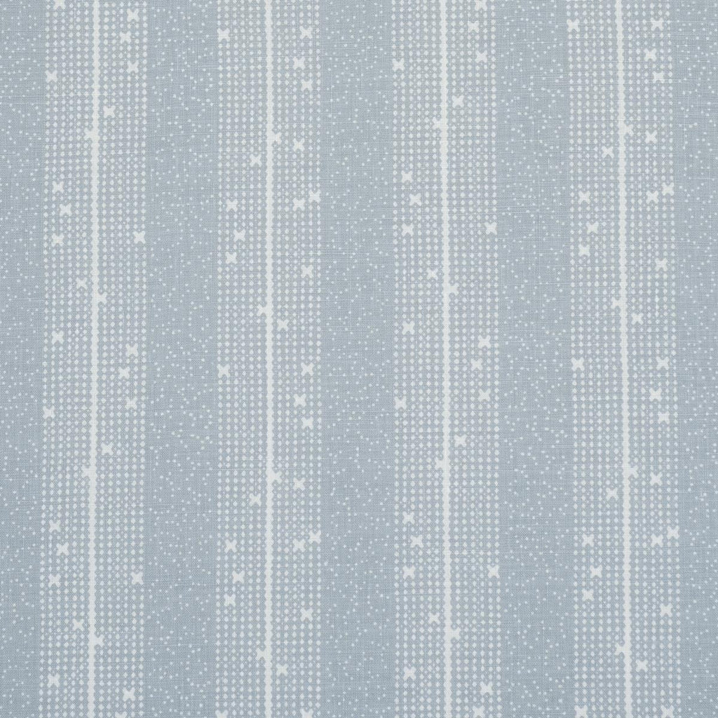 Schumacher Stella Stripe Blue Fabric