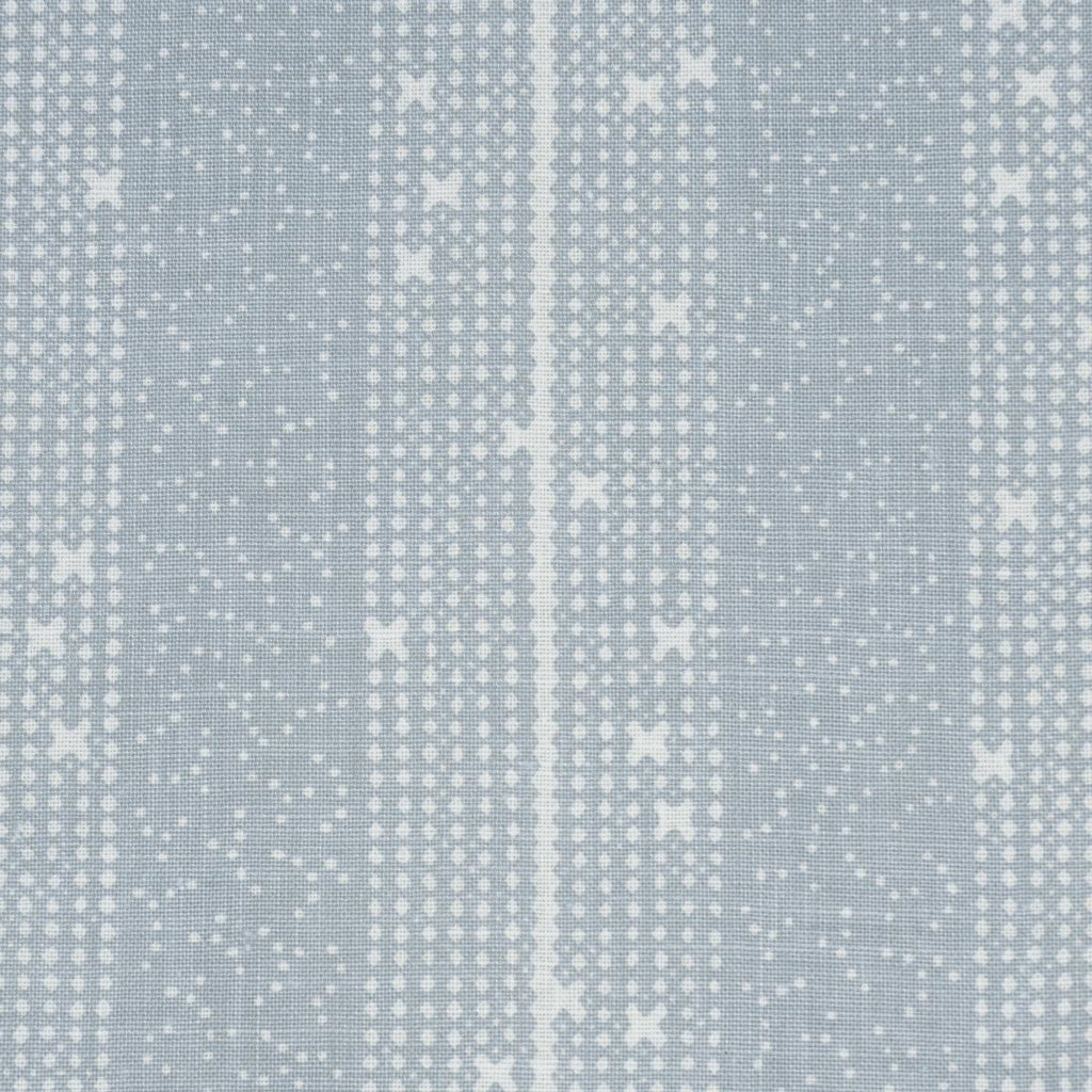 Schumacher Stella Stripe Blue Fabric