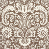 Schumacher Suffolk Damask Brown Fabric