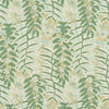 Schumacher Ashbee Botanical Aqua Fabric