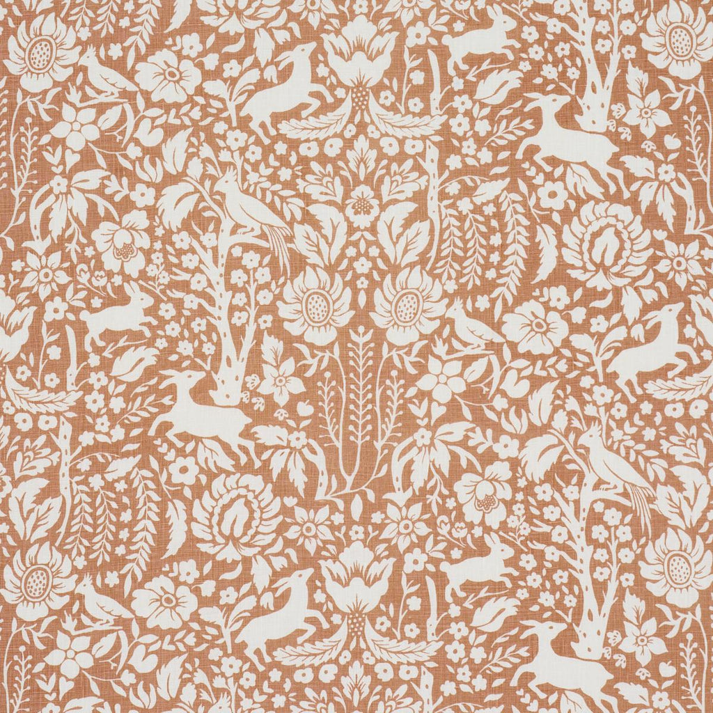 Schumacher Deerfield Spice Fabric