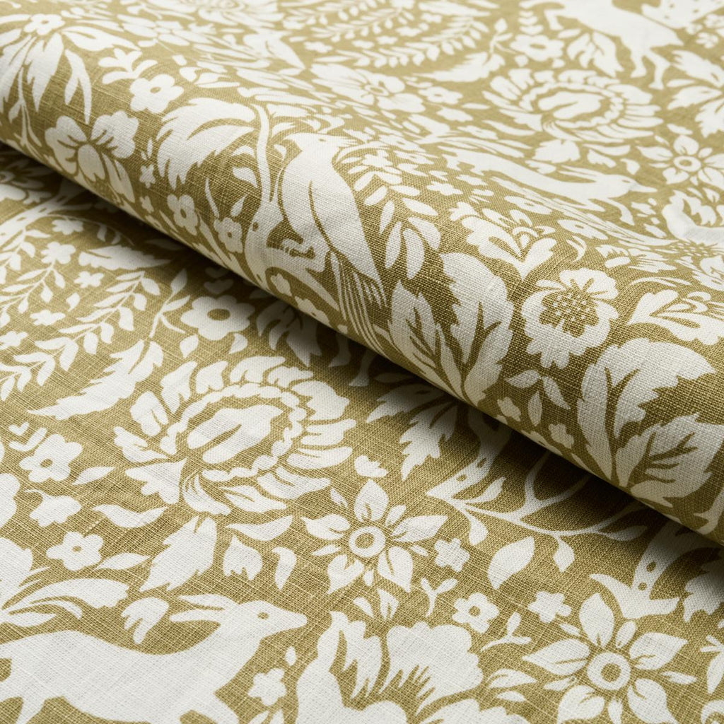 Schumacher Deerfield Moss Fabric