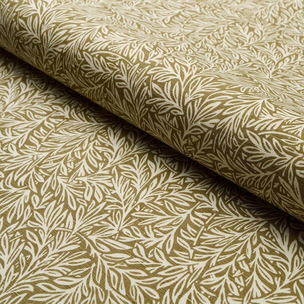 Schumacher Willow Leaf Moss Fabric