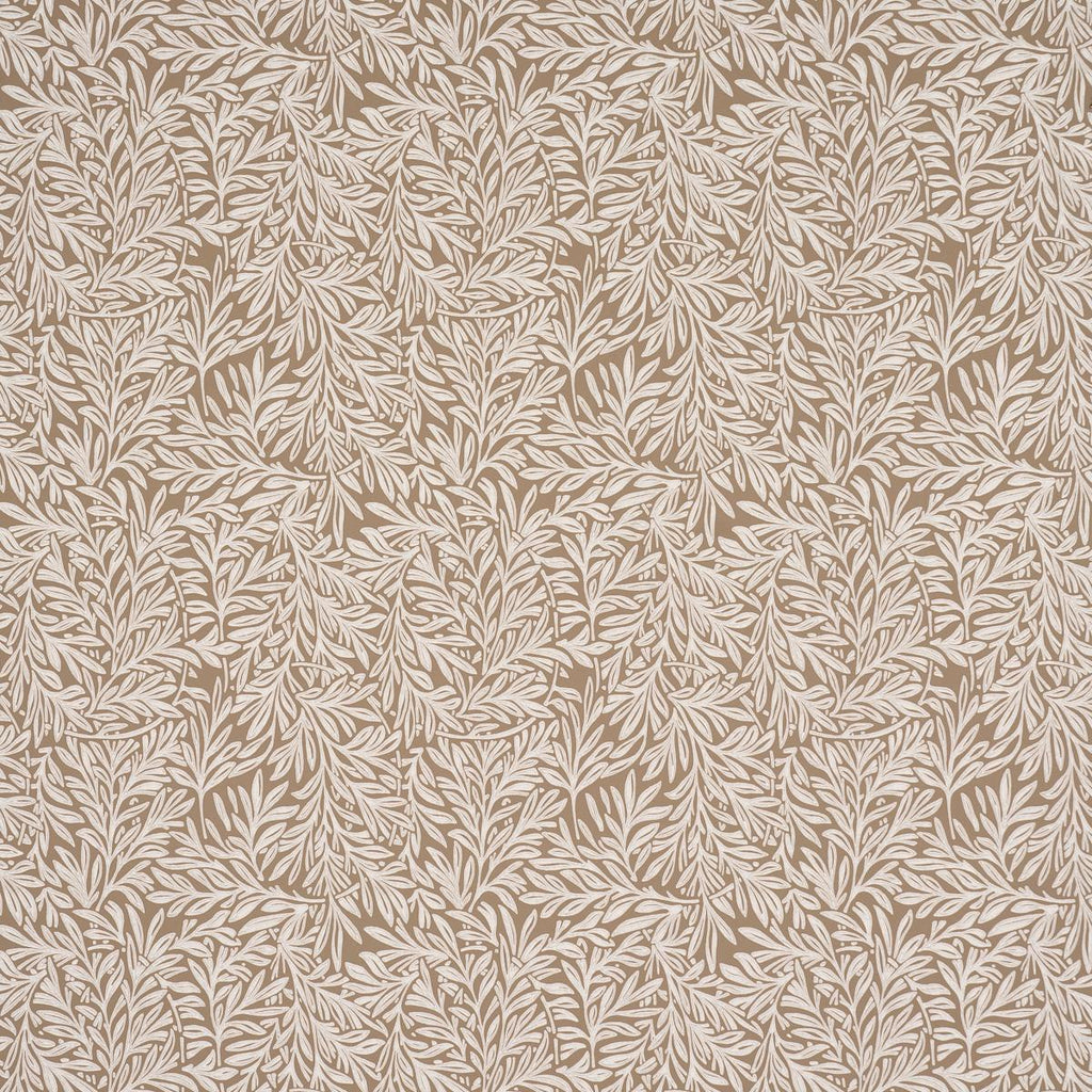 Schumacher Willow Leaf Mocha Wallpaper