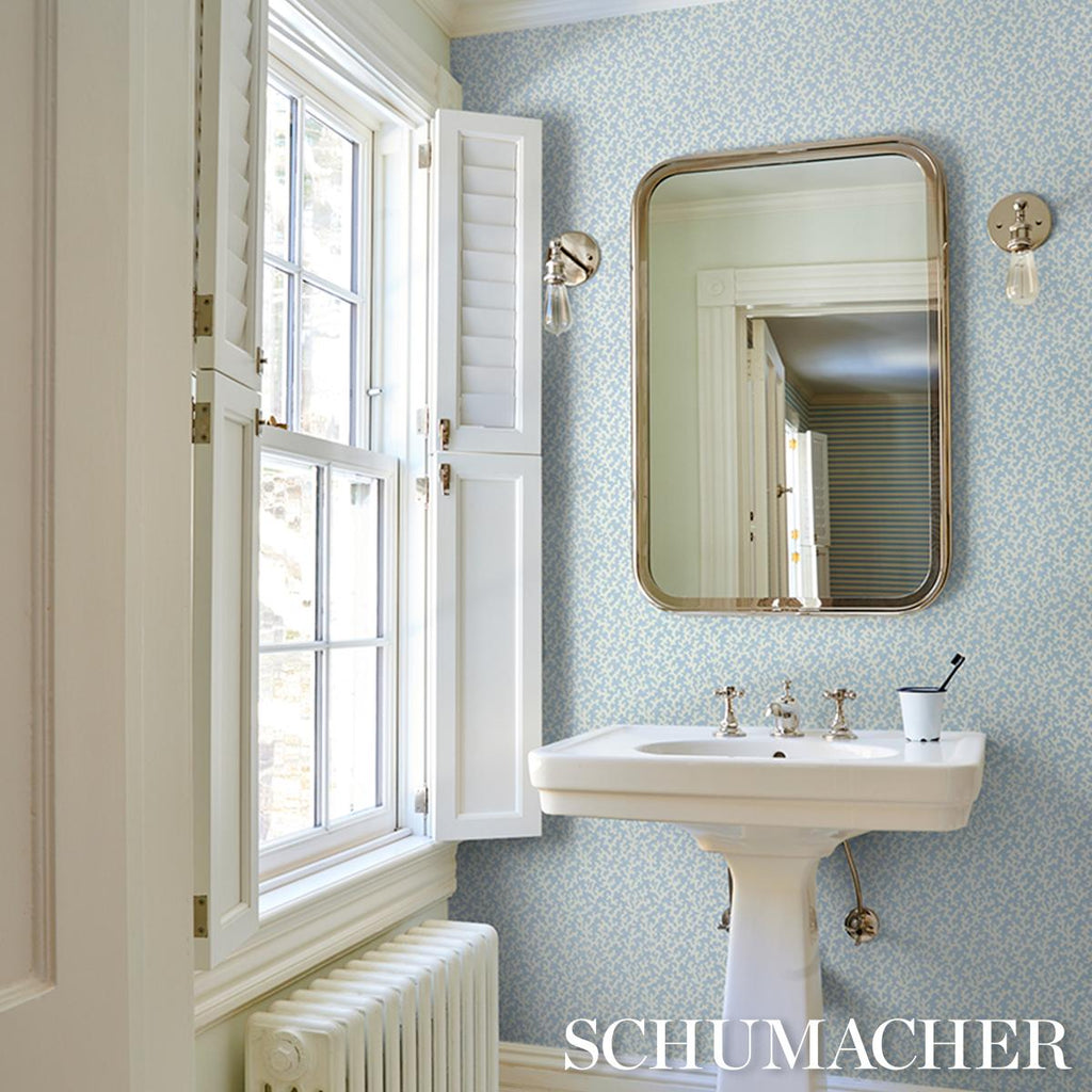 Schumacher Folly Sky Wallpaper