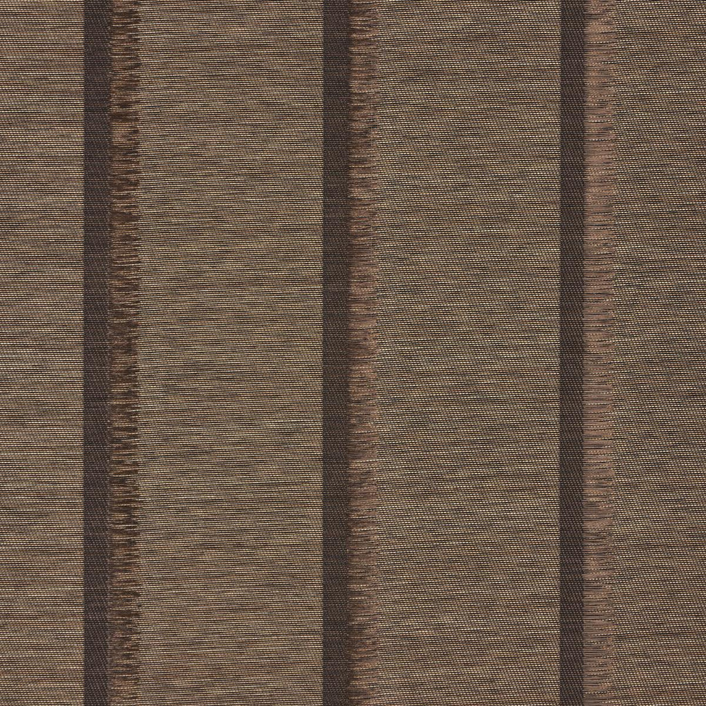 Schumacher Axel Fringe Wallcovering Brown/Copper Wallpaper