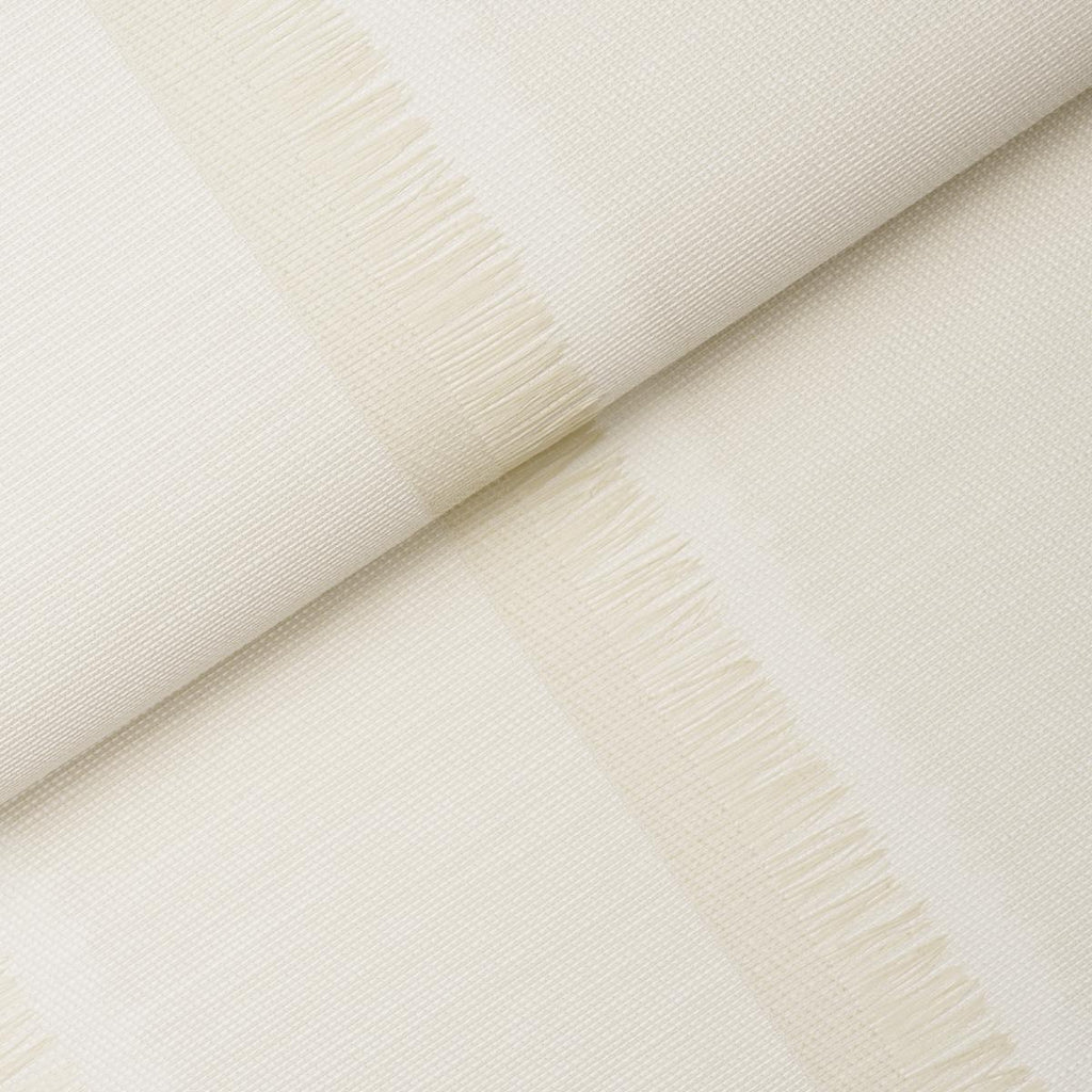 Schumacher Axel Fringe Wallcovering Parchment Wallpaper