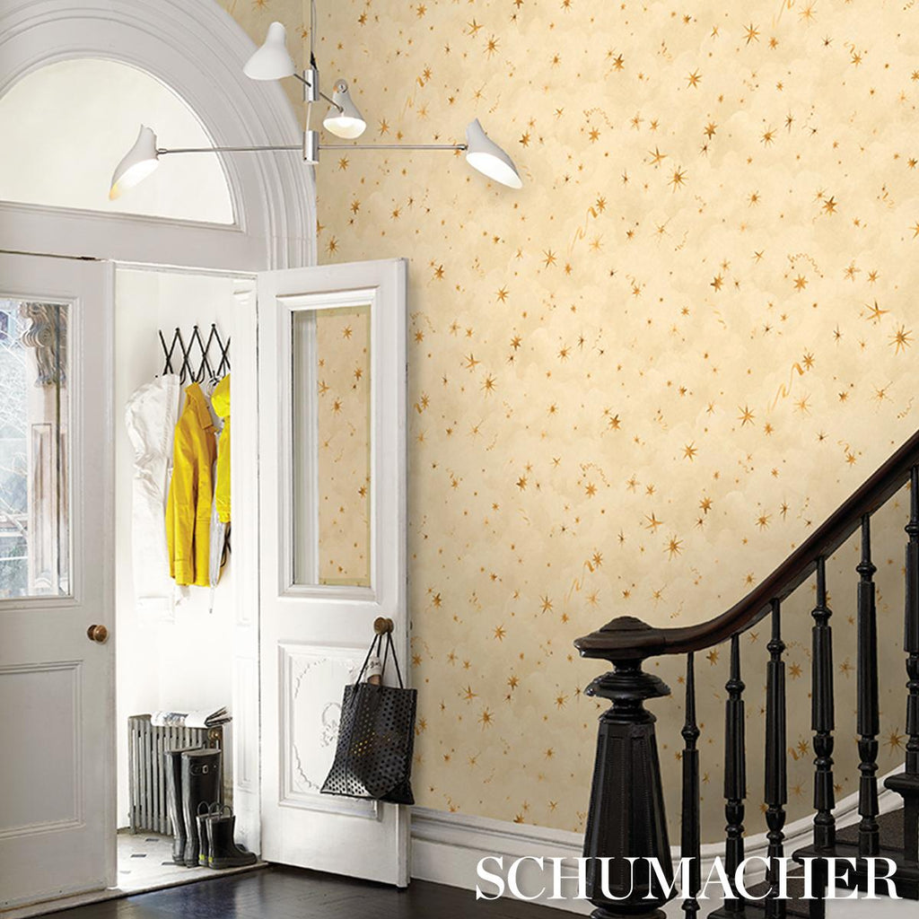 Schumacher Luminaries Sunbeam Wallpaper