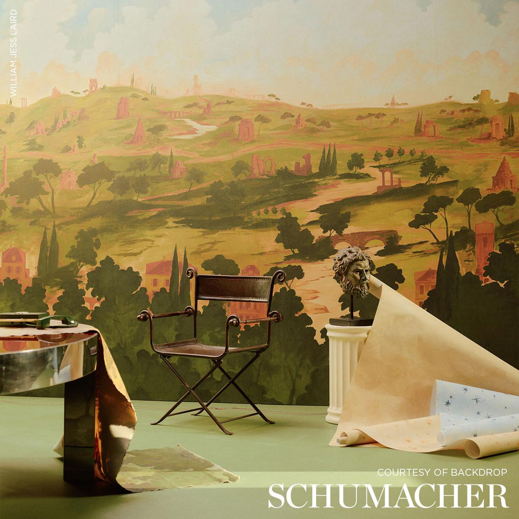 Schumacher Luminaries Sunbeam Wallpaper