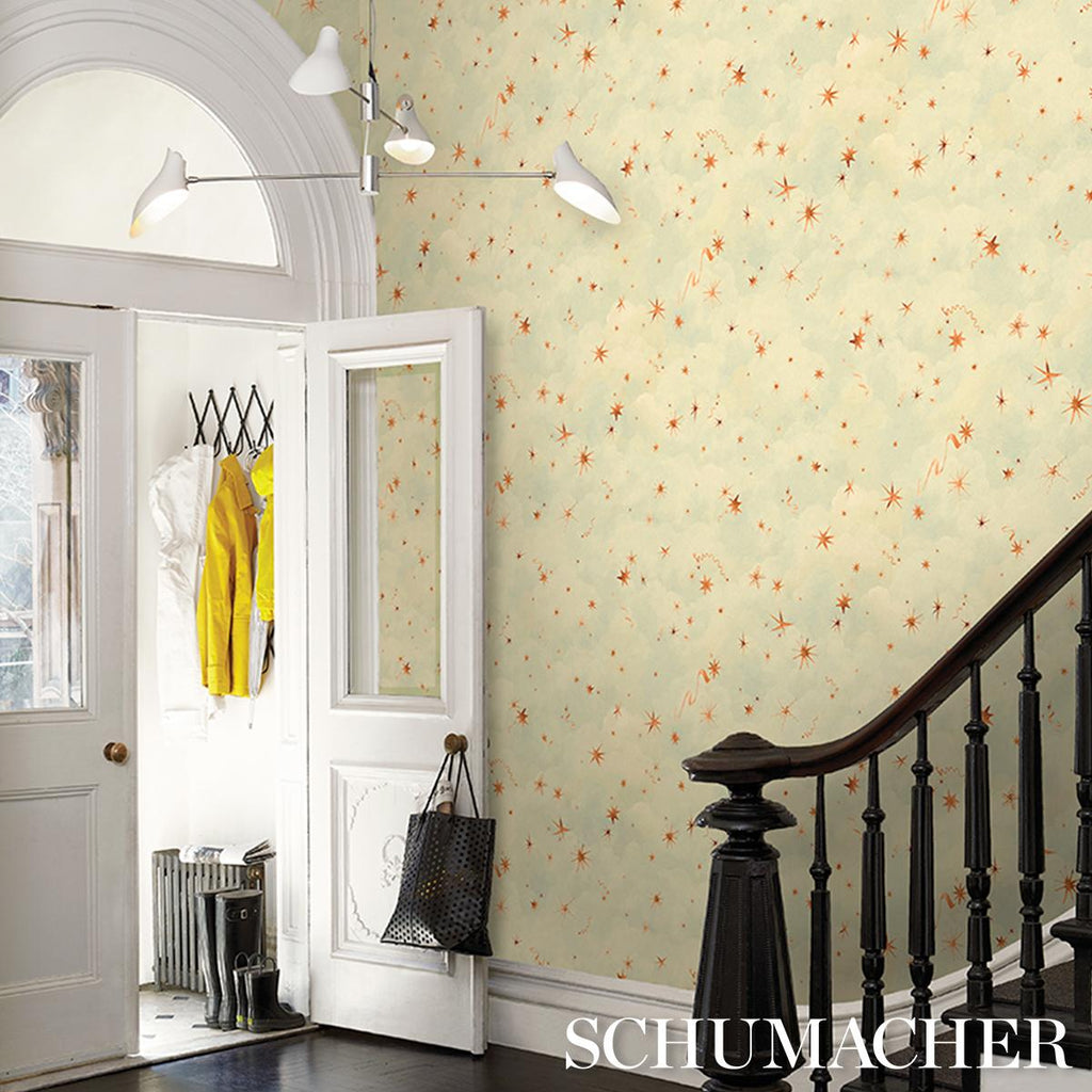 Schumacher Luminaries Dusk Wallpaper