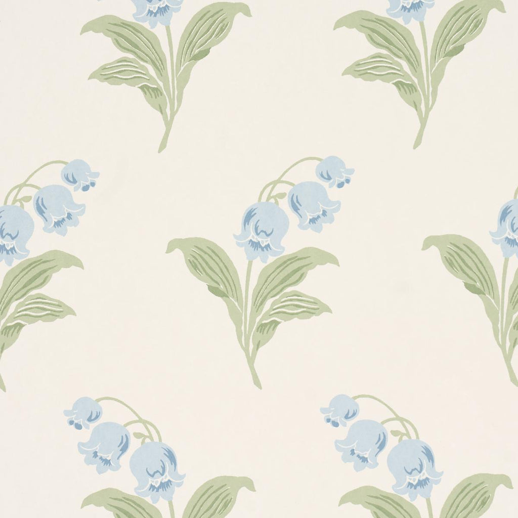 Schumacher Lily Of The Valley Bluebell Wallpaper