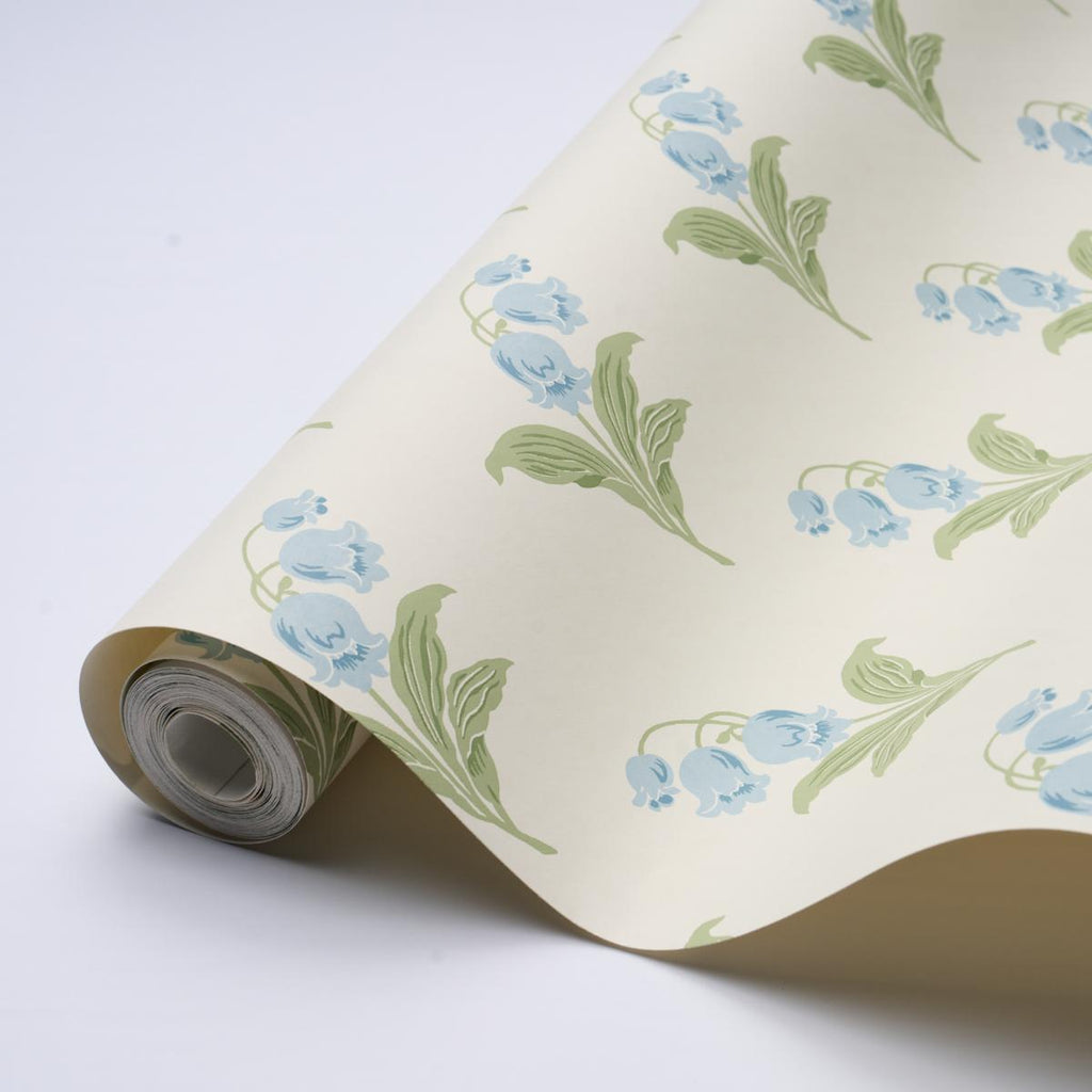 Schumacher Lily Of The Valley Bluebell Wallpaper