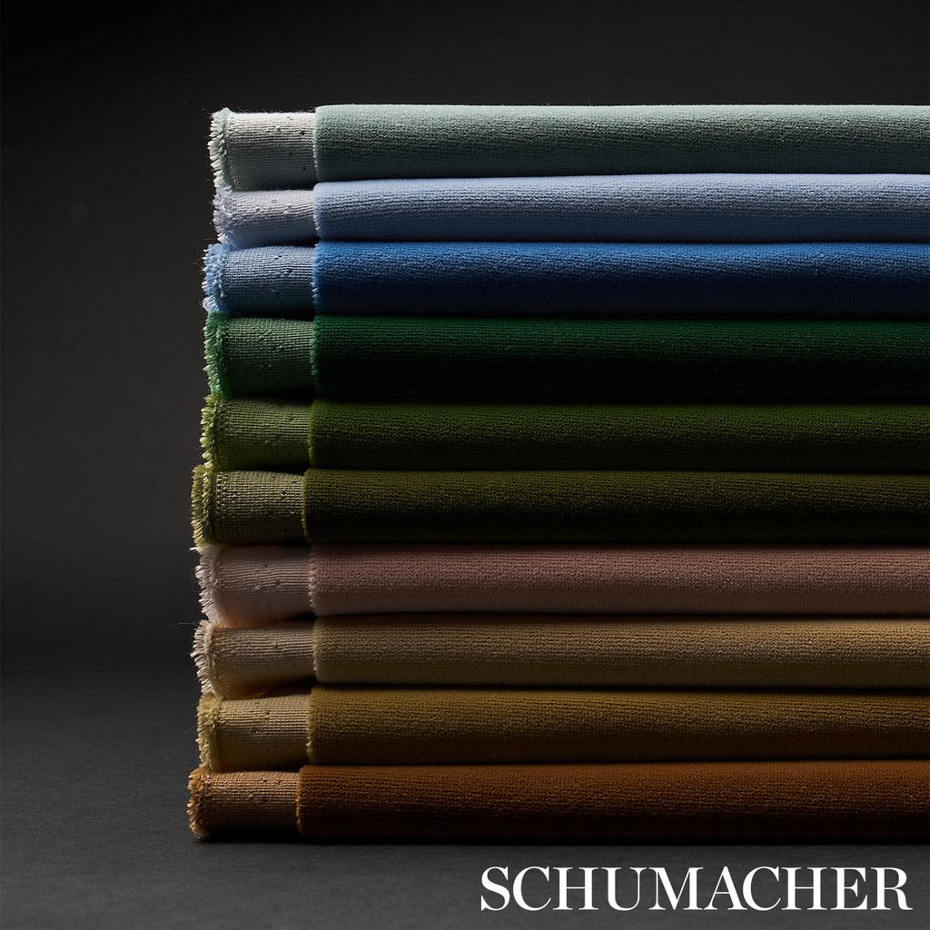 Schumacher Alistair Indoor/Outdoor Velvet Mineral Fabric