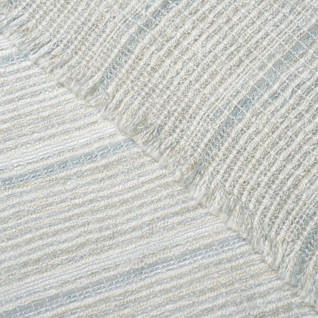 Schumacher Anyo Indoor/Outdoor Sheer Sky Fabric