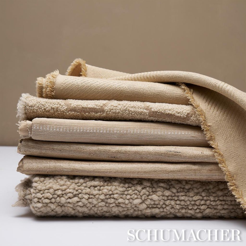 Schumacher Margarete Boucl Bisque Fabric