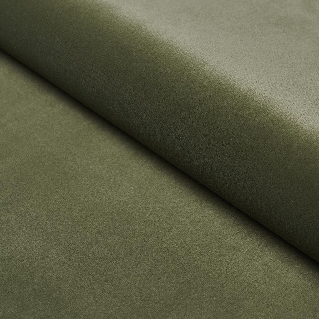 Schumacher Alistair Indoor/Outdoor Velvet Olive Fabric