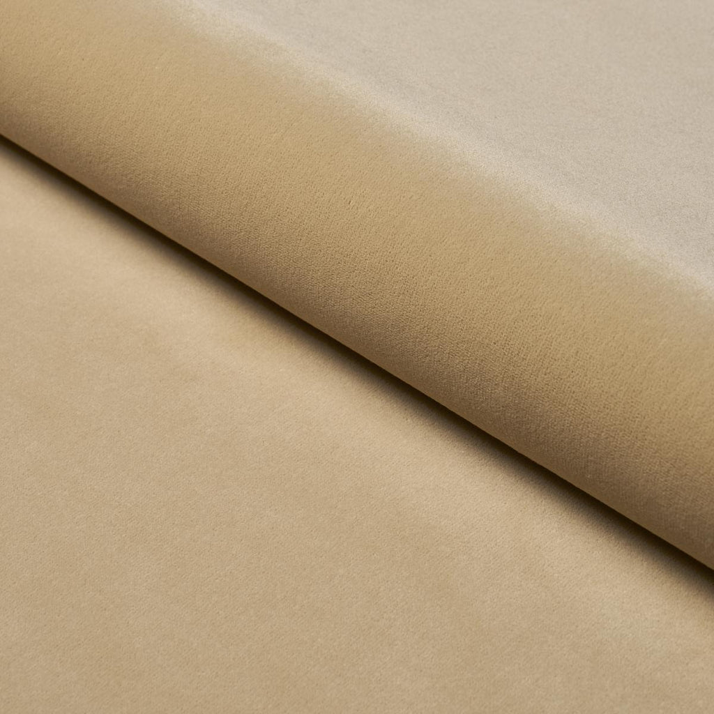 Schumacher Alistair Indoor/Outdoor Velvet Beige Fabric