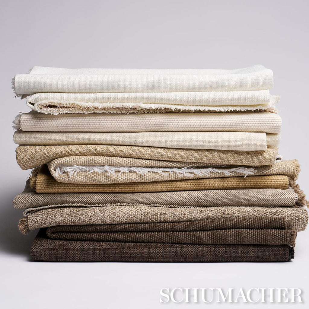 Schumacher Cooper Indoor/Outdoor Natural Fabric