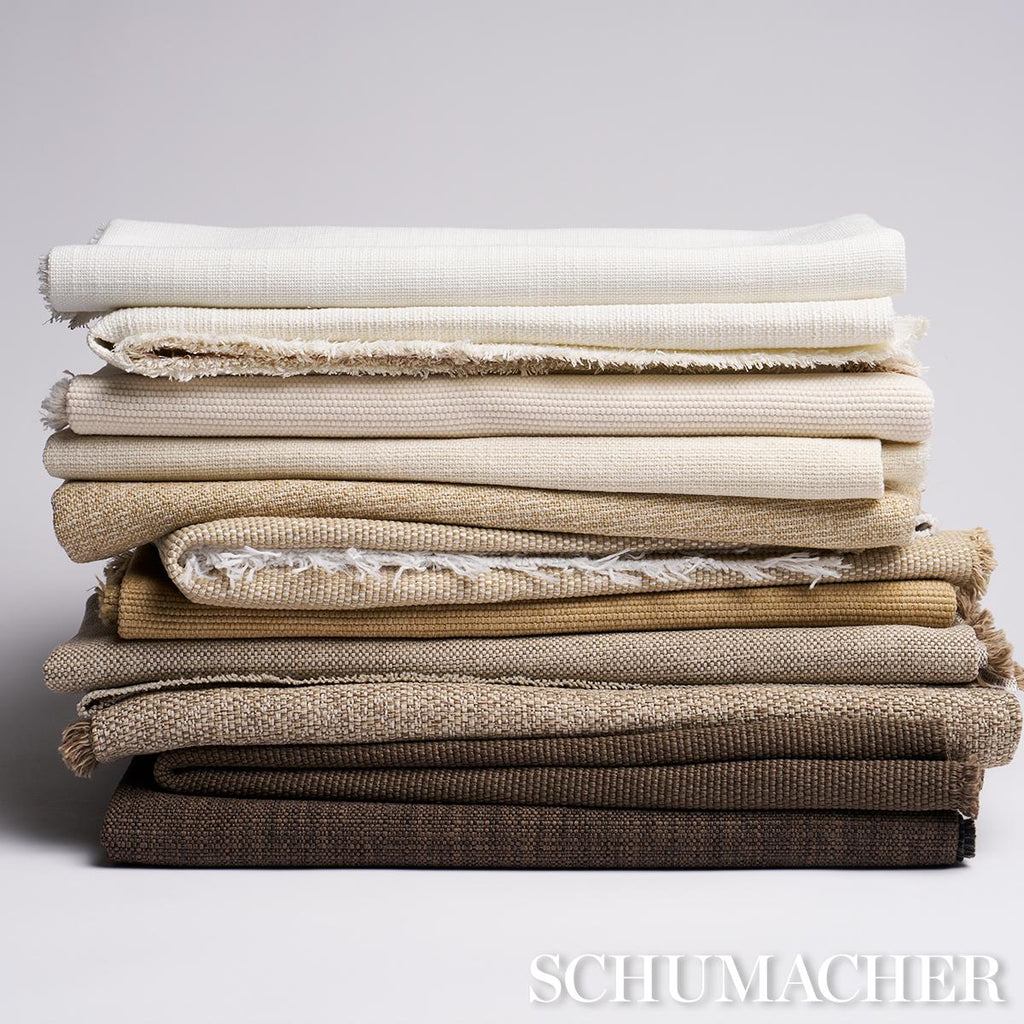 Schumacher Brock Indoor/Outdoor Brown Fabric