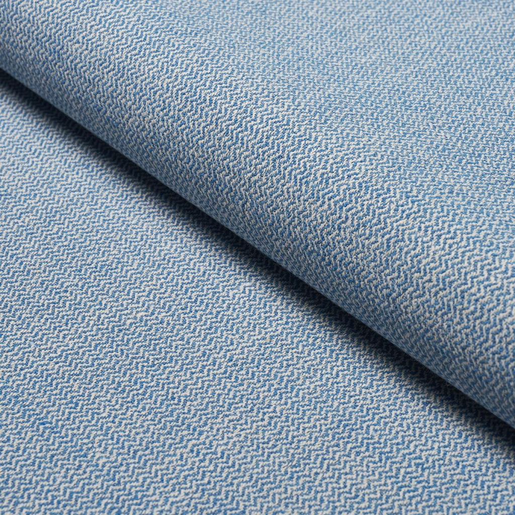 Schumacher Simon Indoor/Outdoor Blue Fabric