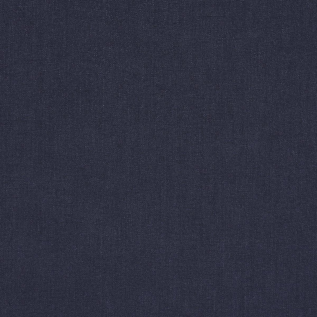 Schumacher Lars Rustic Linen Navy Fabric