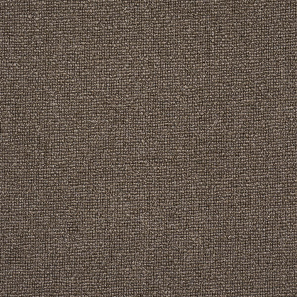 Schumacher Lars Rustic Linen Brown Fabric